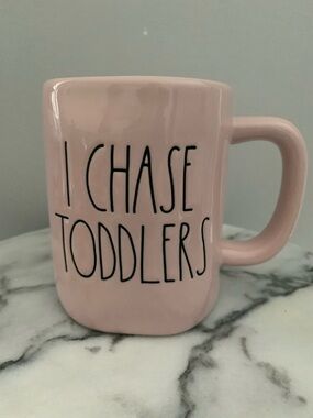 Rae Dunn Pink Ceramic Mug - Artisan Collection